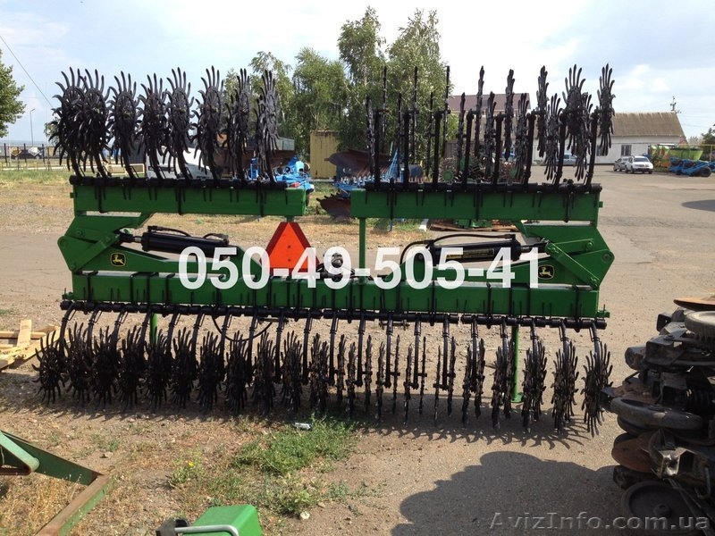 Борона ротационная складная John Deere 6 метров - <ro>Изображение</ro><ru>Изображение</ru> #5, <ru>Объявление</ru> #1526126