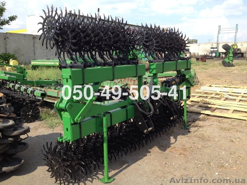 Борона ротационная складная John Deere 6 метров - <ro>Изображение</ro><ru>Изображение</ru> #2, <ru>Объявление</ru> #1526126