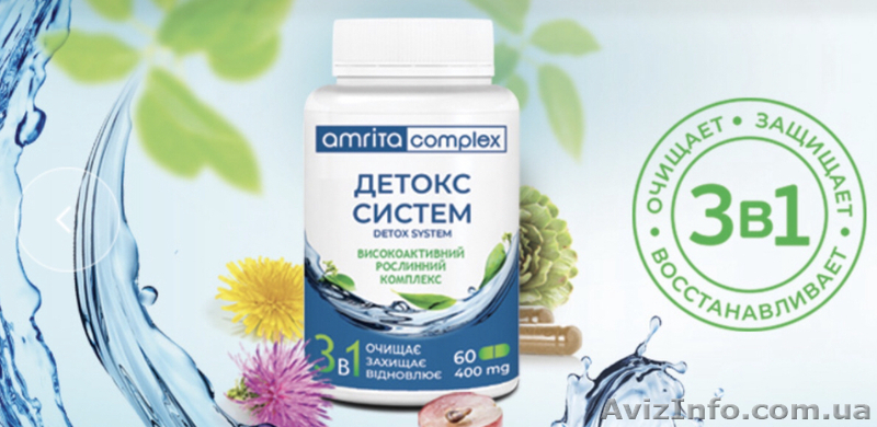 Детокс систем. Очистка организма, 60 капс - <ro>Изображение</ro><ru>Изображение</ru> #2, <ru>Объявление</ru> #1642727