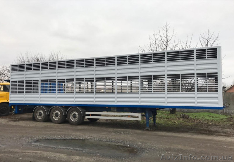 Двухэтажный полуприцеп скотовоз SCHMITZ (для перевозки животных) - <ro>Изображение</ro><ru>Изображение</ru> #5, <ru>Объявление</ru> #1644264
