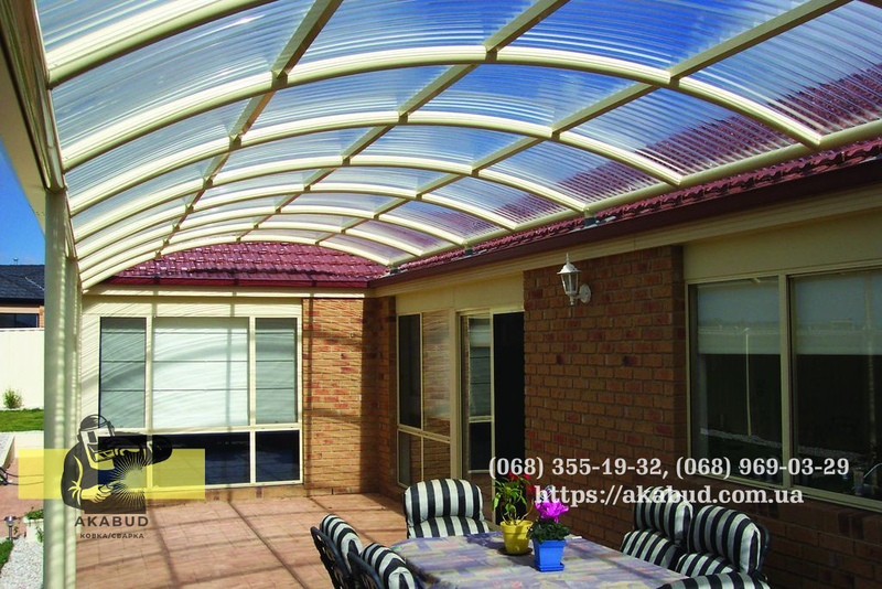 Навіси із профільованого полікарбонату. Ворота із профліста - <ro>Изображение</ro><ru>Изображение</ru> #1, <ru>Объявление</ru> #1730634