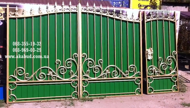 Распашные ворота, откатные, навесы, калитки, козырьки, балконные ограждения, заб - <ro>Изображение</ro><ru>Изображение</ru> #2, <ru>Объявление</ru> #1737810