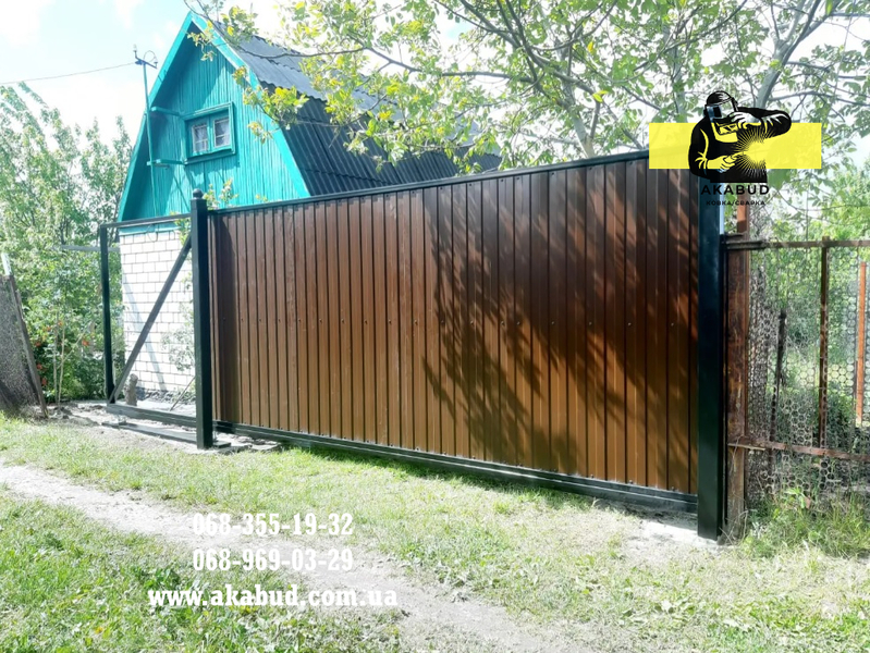 Распашные ворота, откатные ворота, навес, калитка, МАФ - <ro>Изображение</ro><ru>Изображение</ru> #2, <ru>Объявление</ru> #1741561