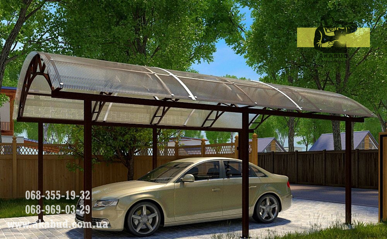 Навіс для автомобіля. Навіс для авто. Розпашні ворота - <ro>Изображение</ro><ru>Изображение</ru> #1, <ru>Объявление</ru> #1742899