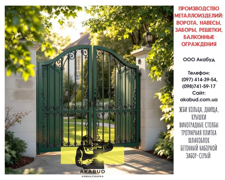 Паркани з профлиста, навіси, ворота відкатні та розпашні - <ro>Изображение</ro><ru>Изображение</ru> #7, <ru>Объявление</ru> #1748336